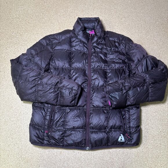 Eddie Bauer Women’s XL First Ascent EB800 Fill Down Jacket Purple H2 - Picture 1 of 9